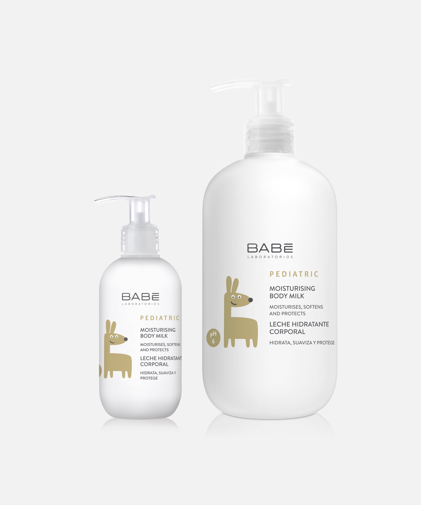 BABÉ Pediatric Moisturising Body Milk 100/500 ml