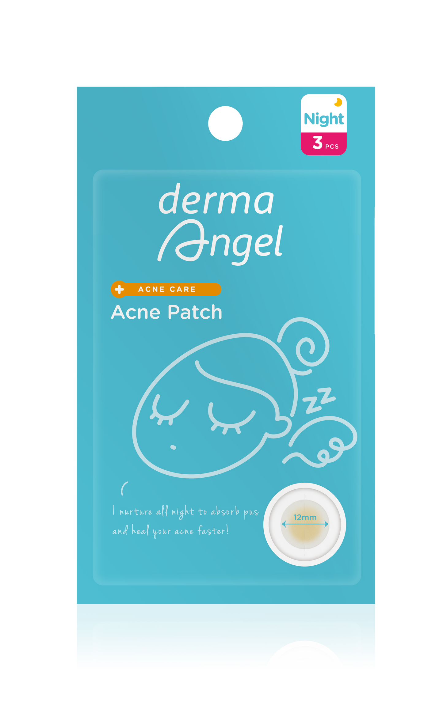 Derma Angel Acne Patch Night 3 pcs - Kshipra Health Solutions