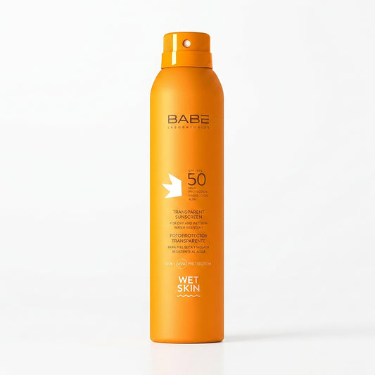 Transparent Sunscreen Wet skin
