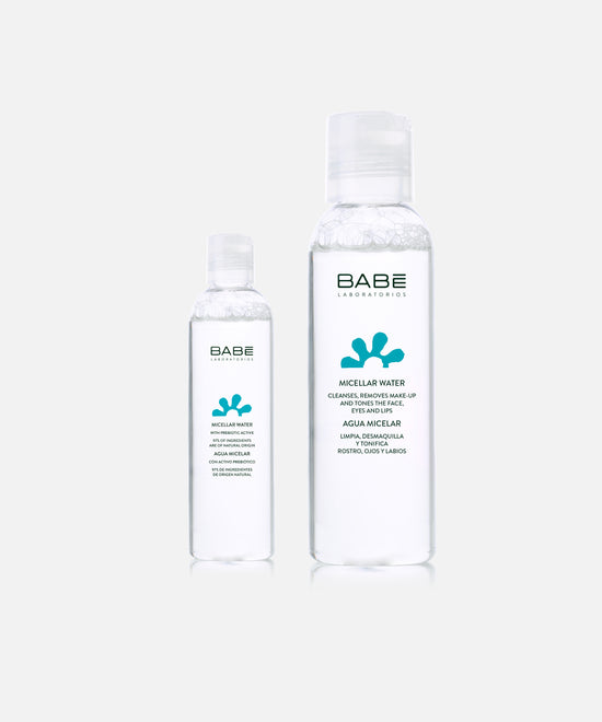 Load image into Gallery viewer, BABÉ Micellar Water With prebiotic active 100/ 250 ml
